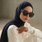 Bamboo Jersey Hijab - Cool, Hypoallergenic & Stretchy