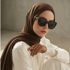 Bamboo Jersey Hijab - Cool, Hypoallergenic & Stretchy