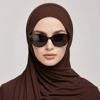 Bamboo Jersey Hijab - Cool, Hypoallergenic & Stretchy