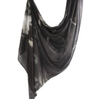 Watercolour Floral Hijab - Soft Chiffon Blend