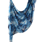 Watercolour Floral Hijab - Soft Chiffon Blend