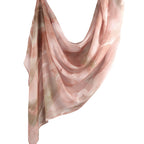 Watercolour Floral Hijab - Soft Chiffon Blend
