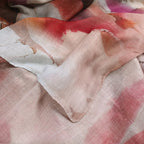 Watercolour Floral Hijab - Soft Chiffon Blend