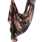 Watercolour Floral Hijab - Soft Chiffon Blend