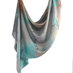 Watercolour Floral Hijab - Soft Chiffon Blend